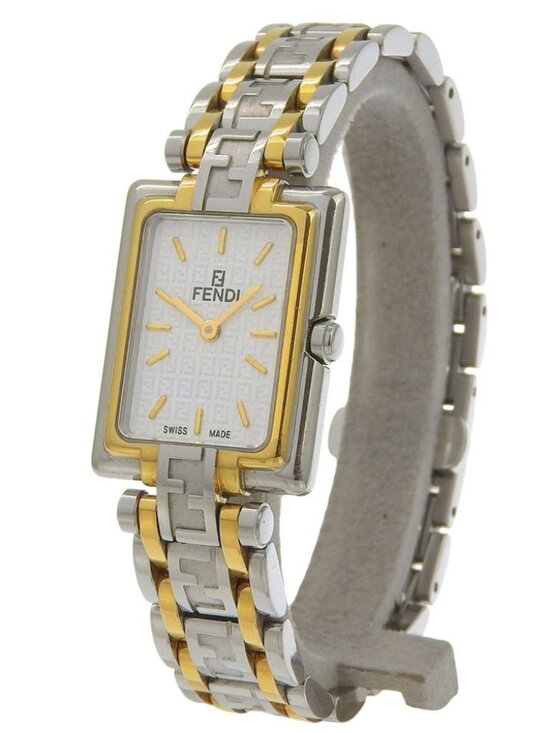 FENDI Zucca Watches 720L WhiteDial Stainless Steel Quartz Analog display Women main image 5